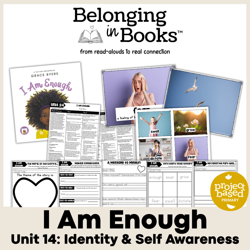Unit 14: Identity & Self Awareness Belonging in Books™ Bundle