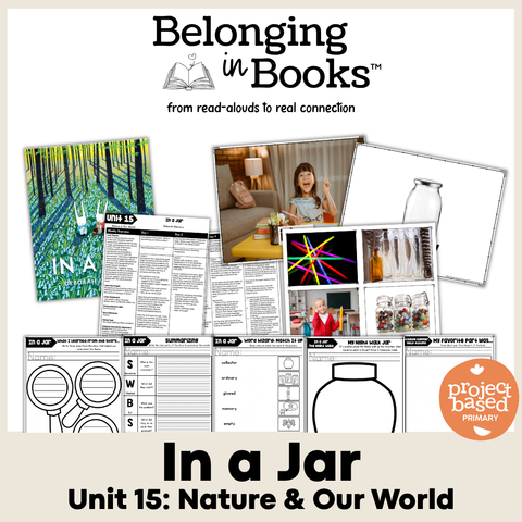 In a Jar Belonging in Books™ Reading Comprehension Week-Long Unit