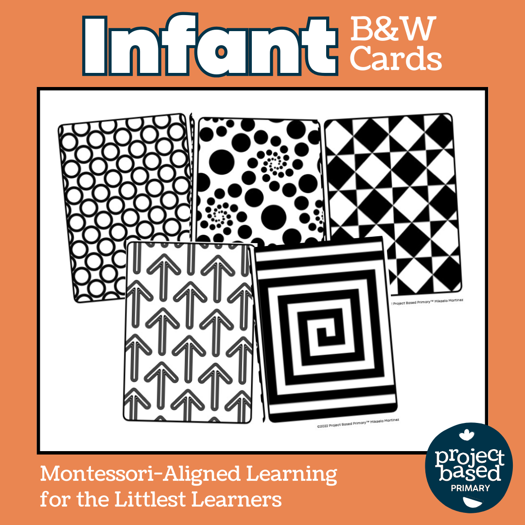 Infant Black and White High Contrast Cards