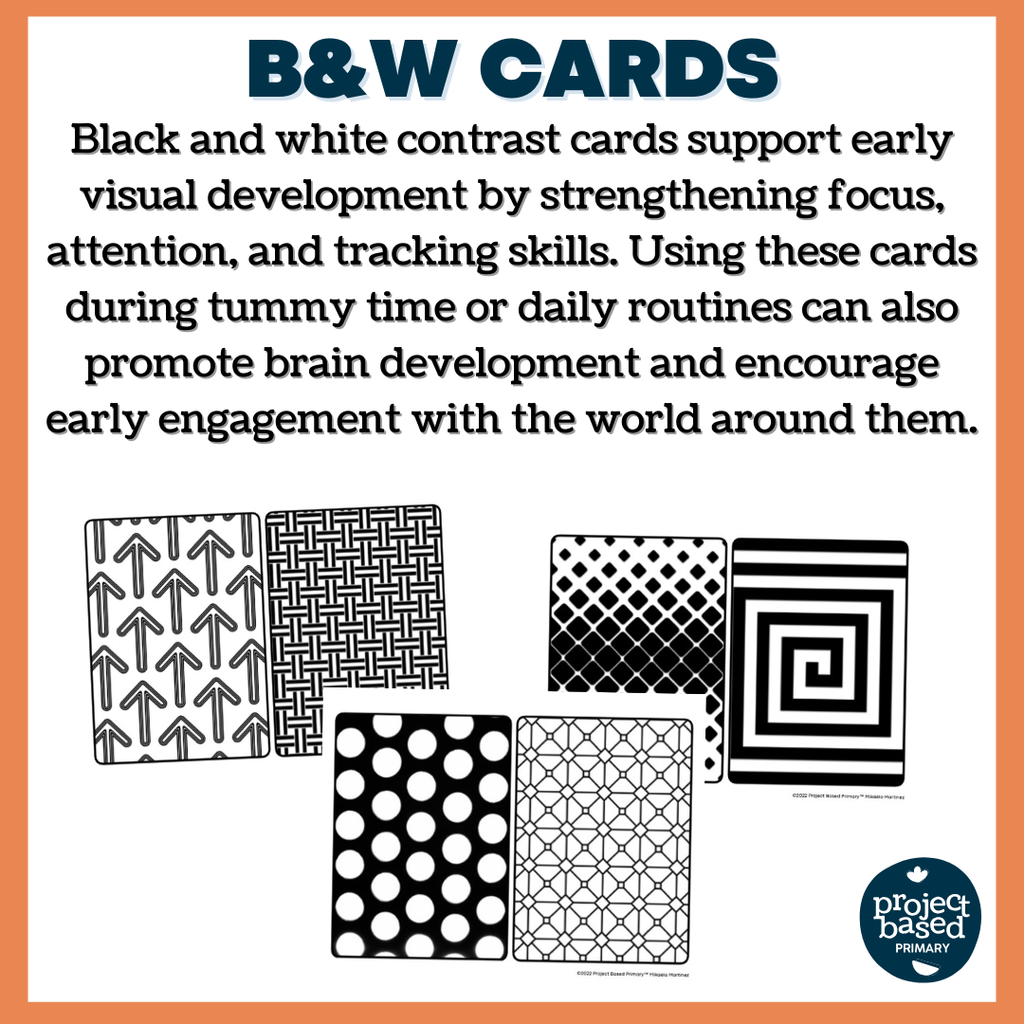 Infant Black and White High Contrast Cards