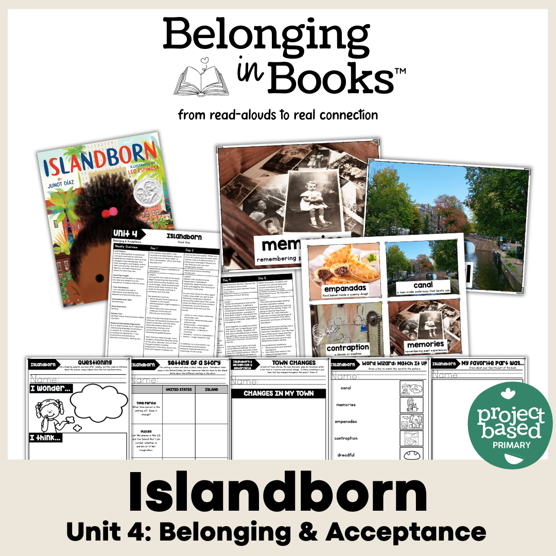 Islandborn Belonging in Books™ Reading Comprehension Week-Long Unit