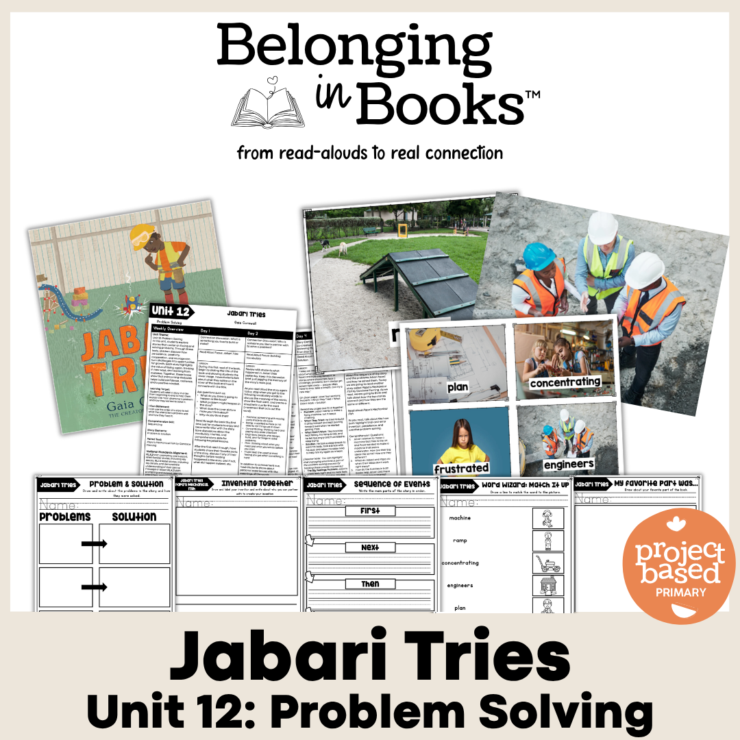 Unit 12: Problem Solving Belonging in Books™ Bundle
