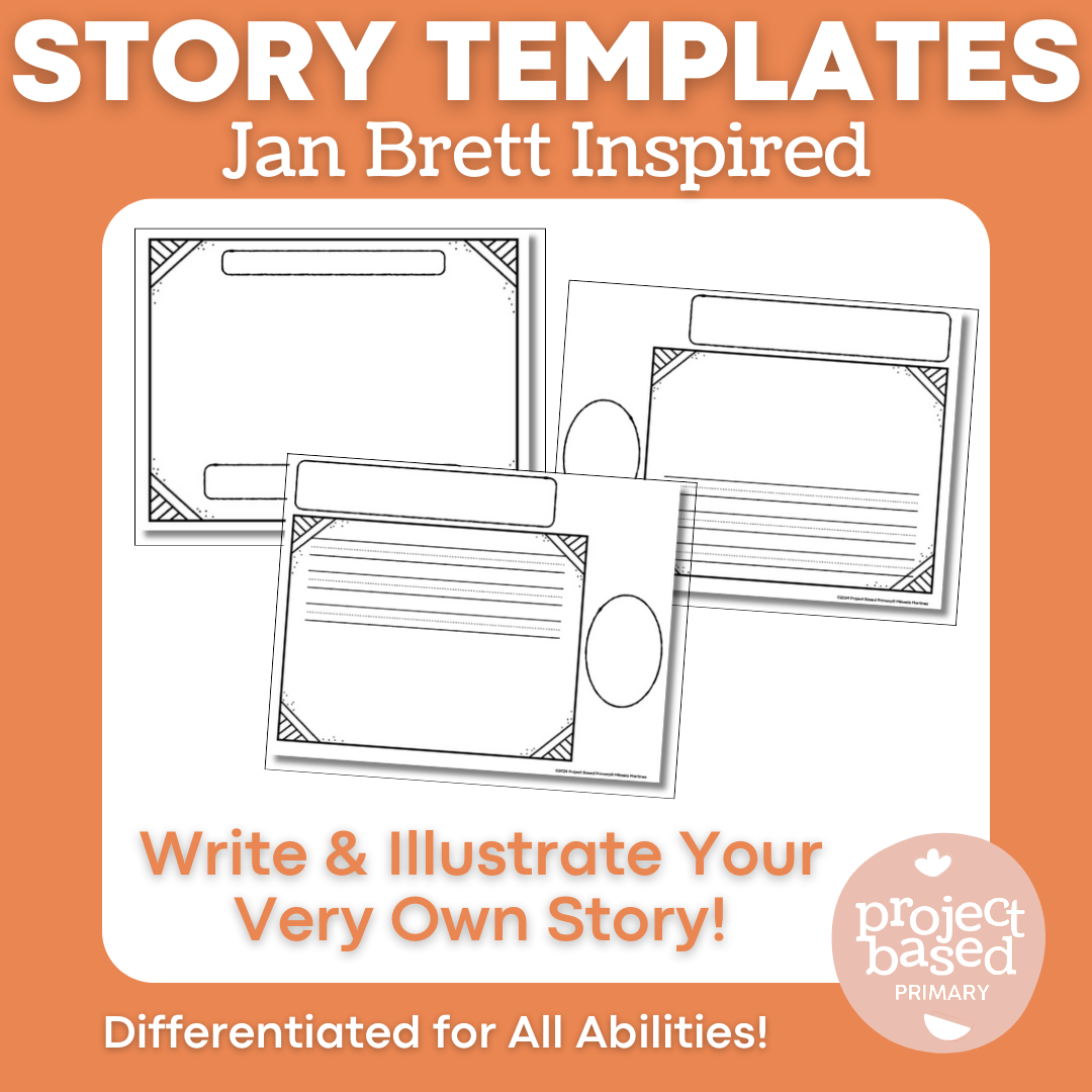 Jan Brett Story Writing Templates