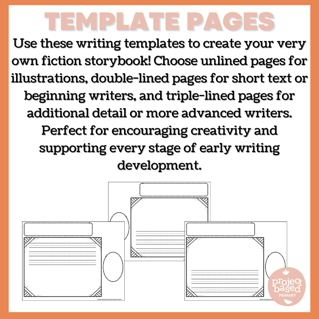 Jan Brett Story Writing Templates
