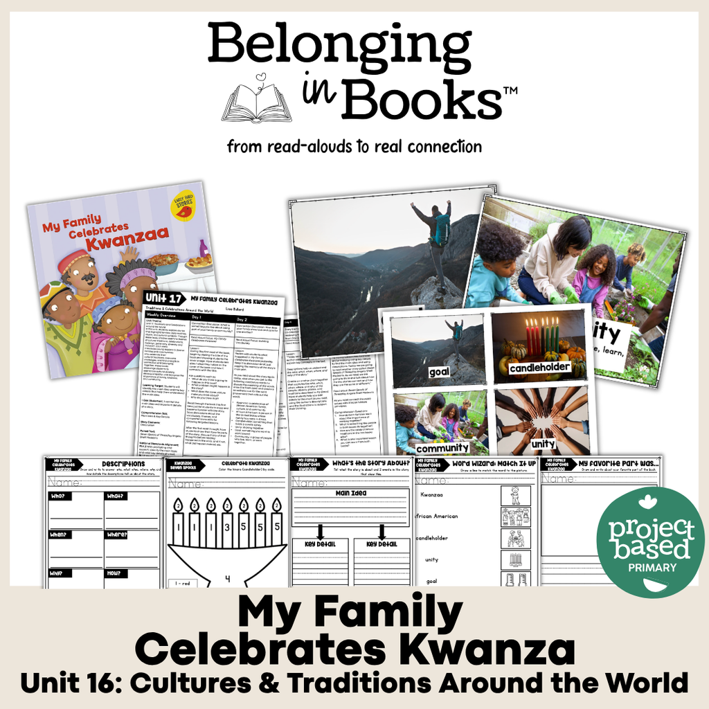 Unit 17: Traditions & Celebrations Around the World Belonging in Books™ Bundle