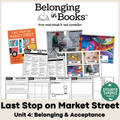 Last Stop on Market Street Belonging in Books™ Reading Comprehension Week-Long Unit