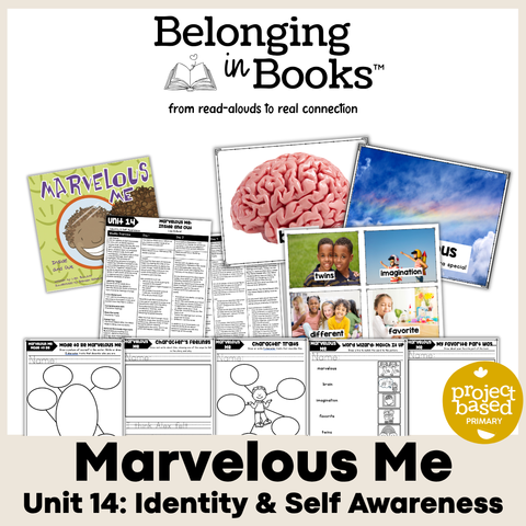 Marvelous Me Belonging in Books™ Reading Comprehension Week-Long Unit