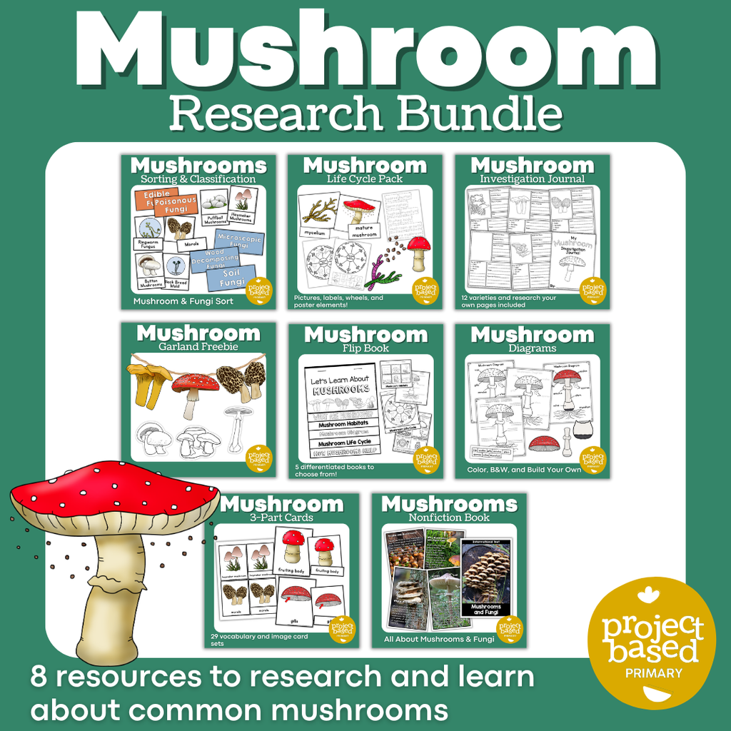 Mushrooms & Fungi Research BUNDLE