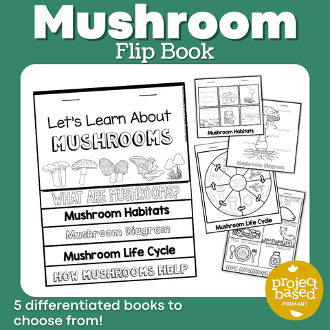 Mushroom Flip Book