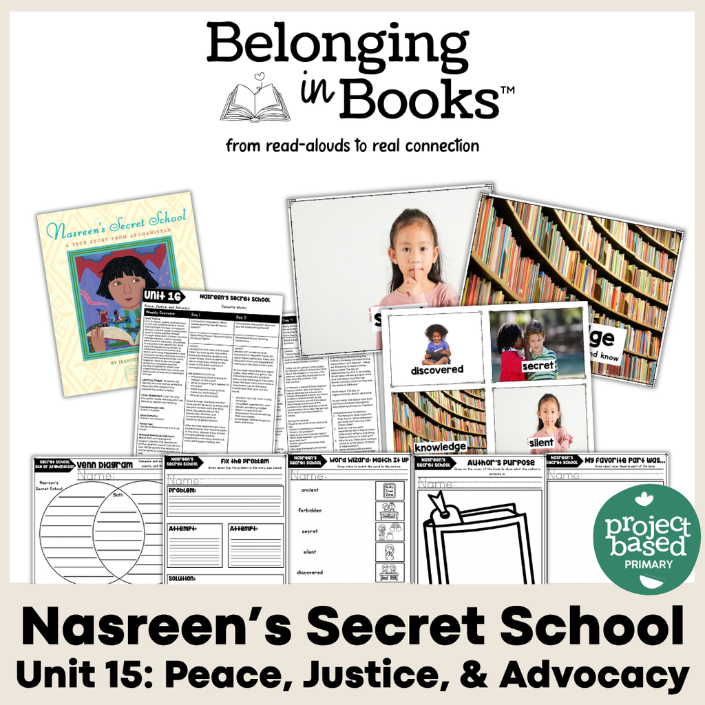 Unit 16: Peace, Justice, and Advocacy Belonging in Books™ Bundle