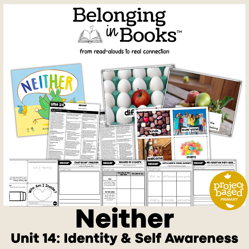 Neither Belonging in Books™ Reading Comprehension Week-Long Unit