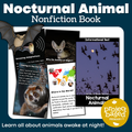 Nocturnal Animal Nonfiction Book