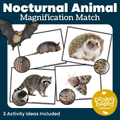 Nocturnal Animal Magnification Match
