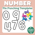 Number Pin Punching Templates