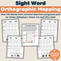 Orthographic Mapping Sight Word/ Heart Word No Prep Mega Pack