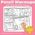 Pencil Pathway Warm Ups Year Round