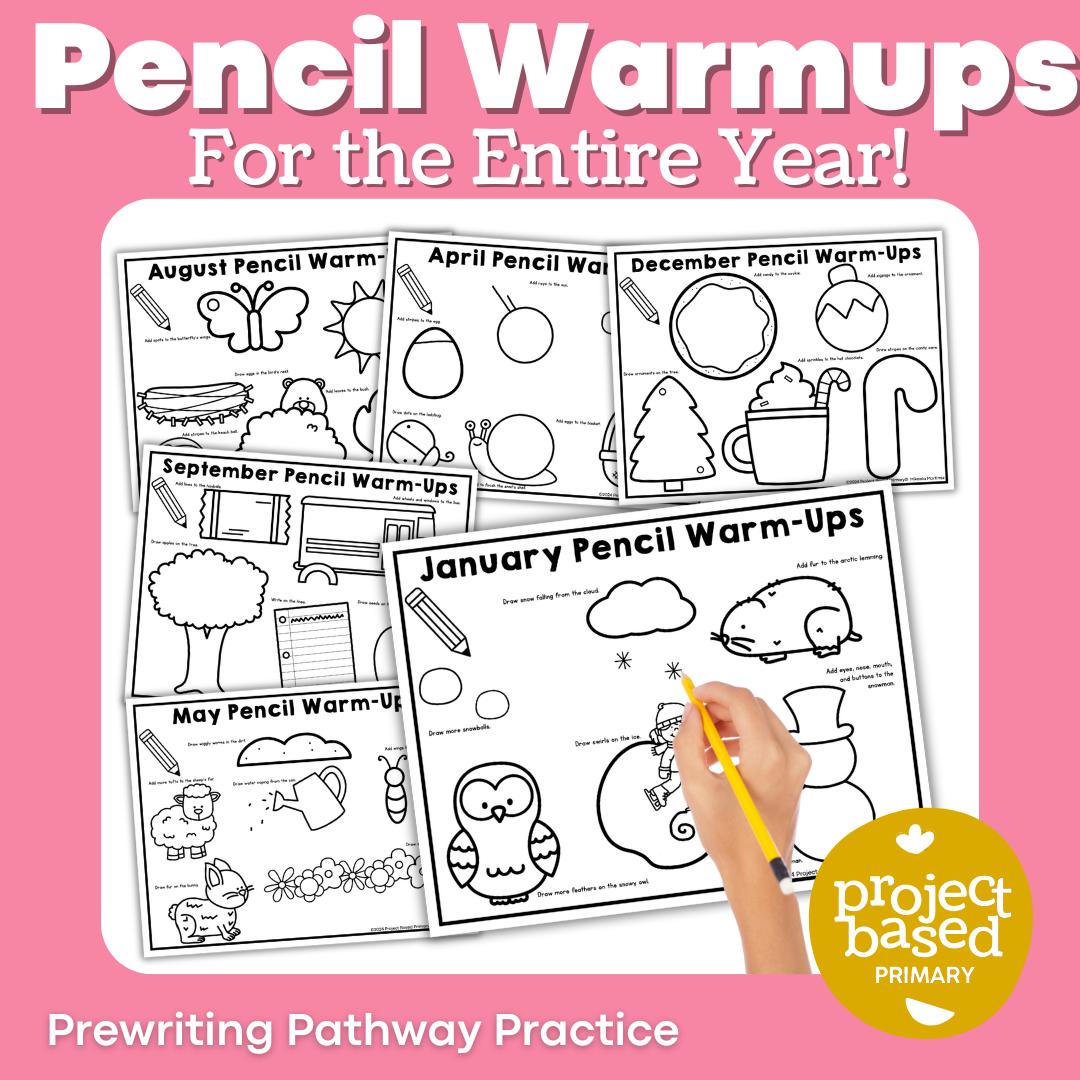 Pencil Pathway Warm Ups Year Round
