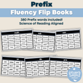 Prefixes Fluency Flip Book