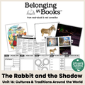 The Rabbit and the Shadow Belonging in Books™ Reading Comprehension Week-Long Unit