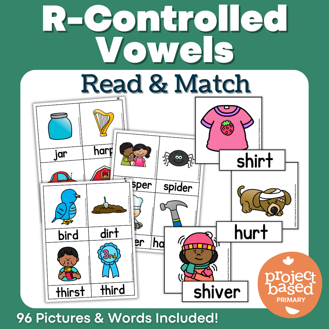 R-Controlled Vowels Read and Match