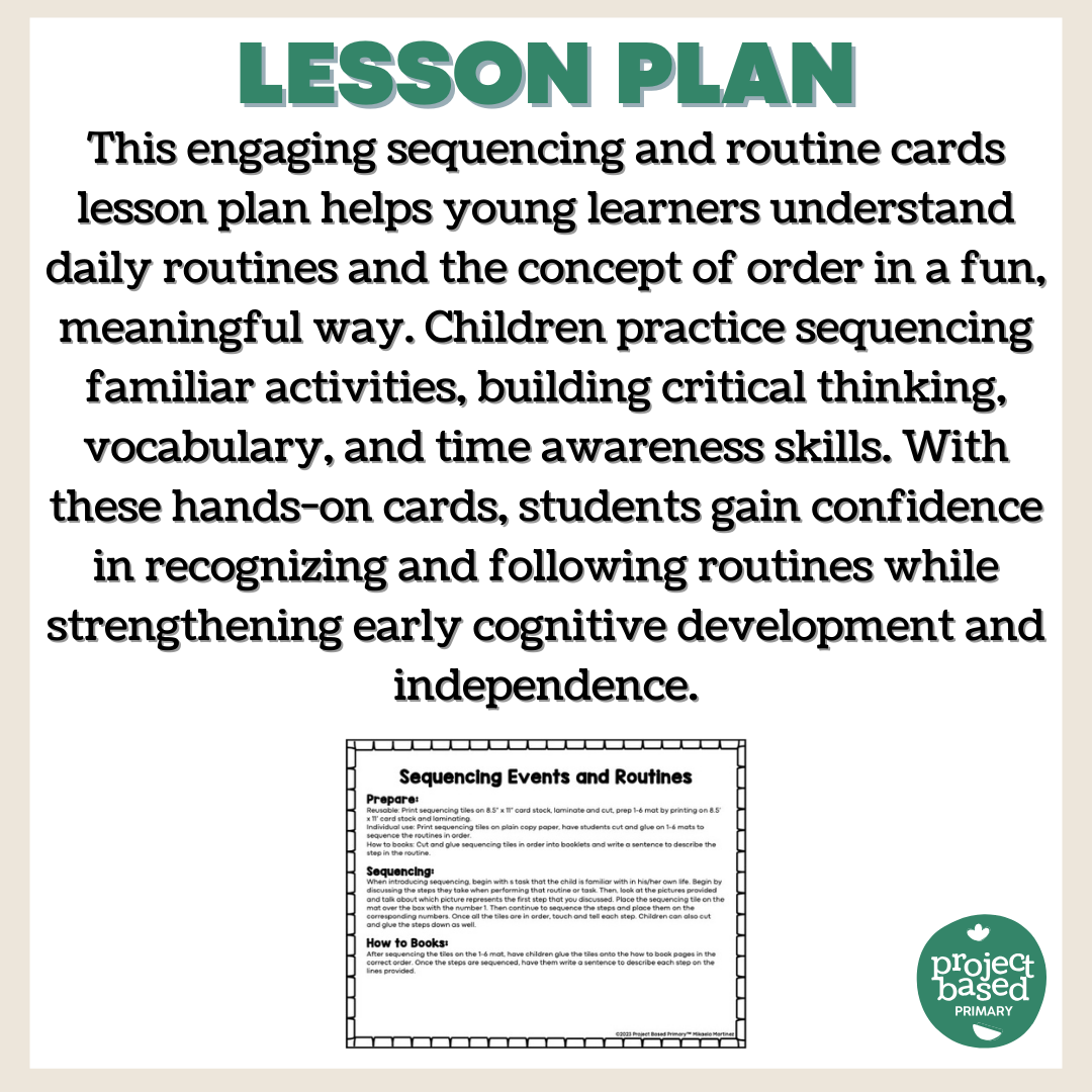 Sequencing & Routine Cards How-To Writing