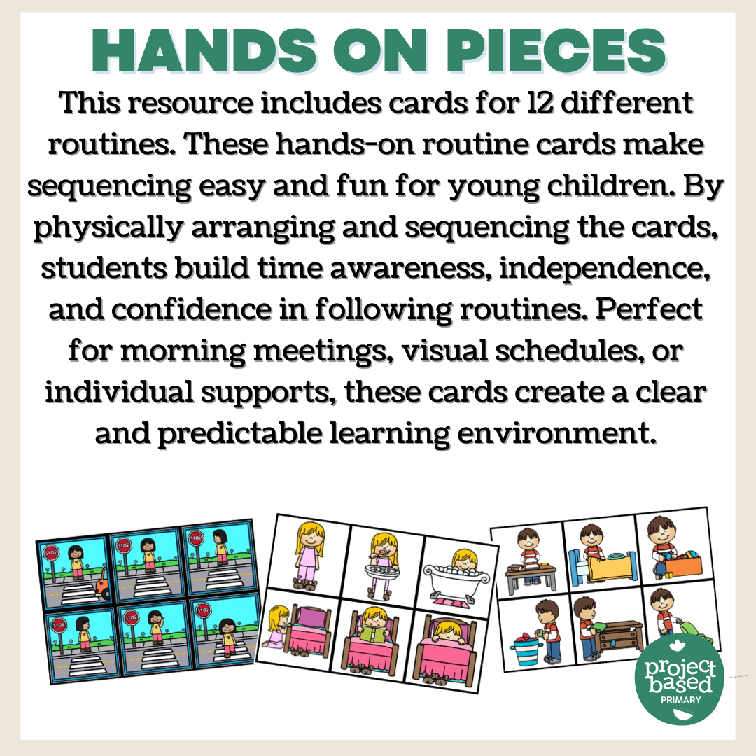 Sequencing & Routine Cards How-To Writing