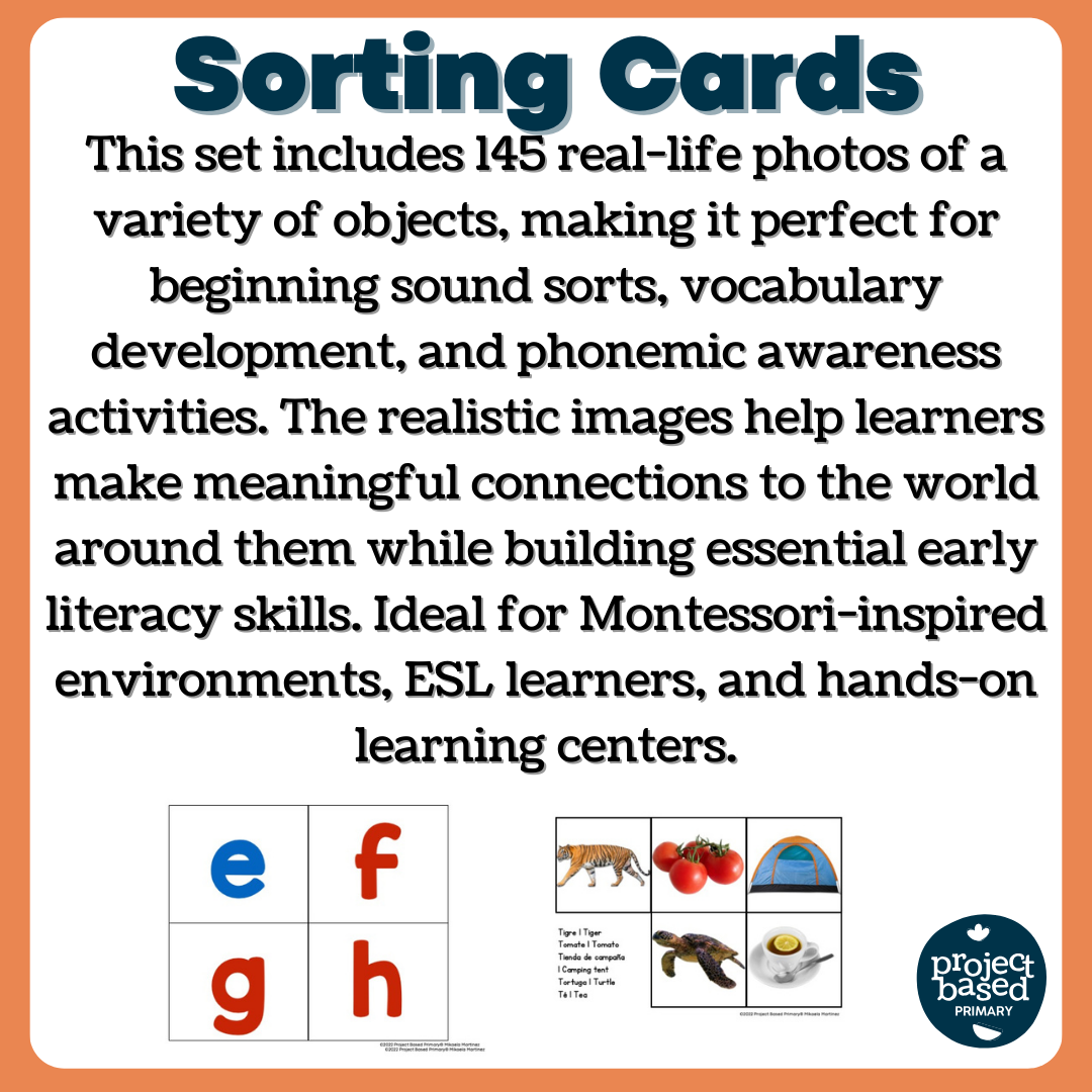 Spanish Beginning Sound Sort