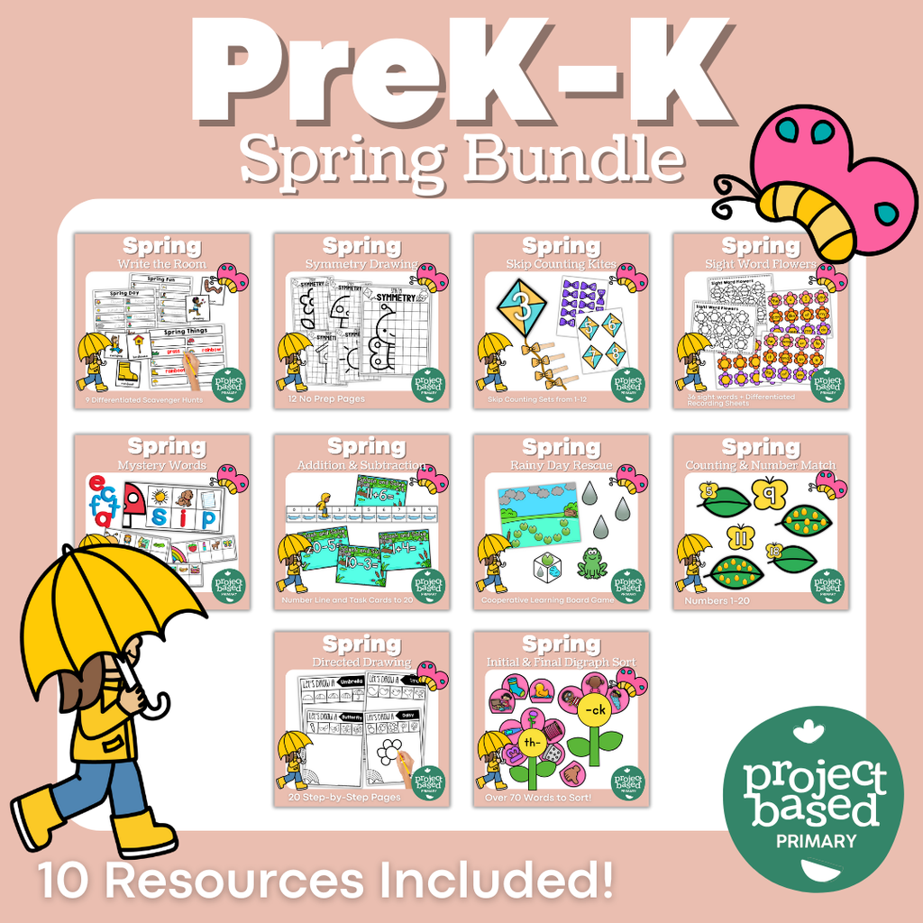 PreK-Kindergarten Seasonal Mega Bundle
