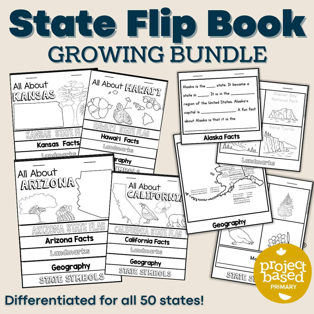State Report Flip Book GROWING BUNDLE