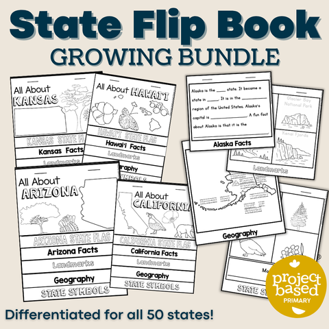 State Report Flip Book GROWING BUNDLE