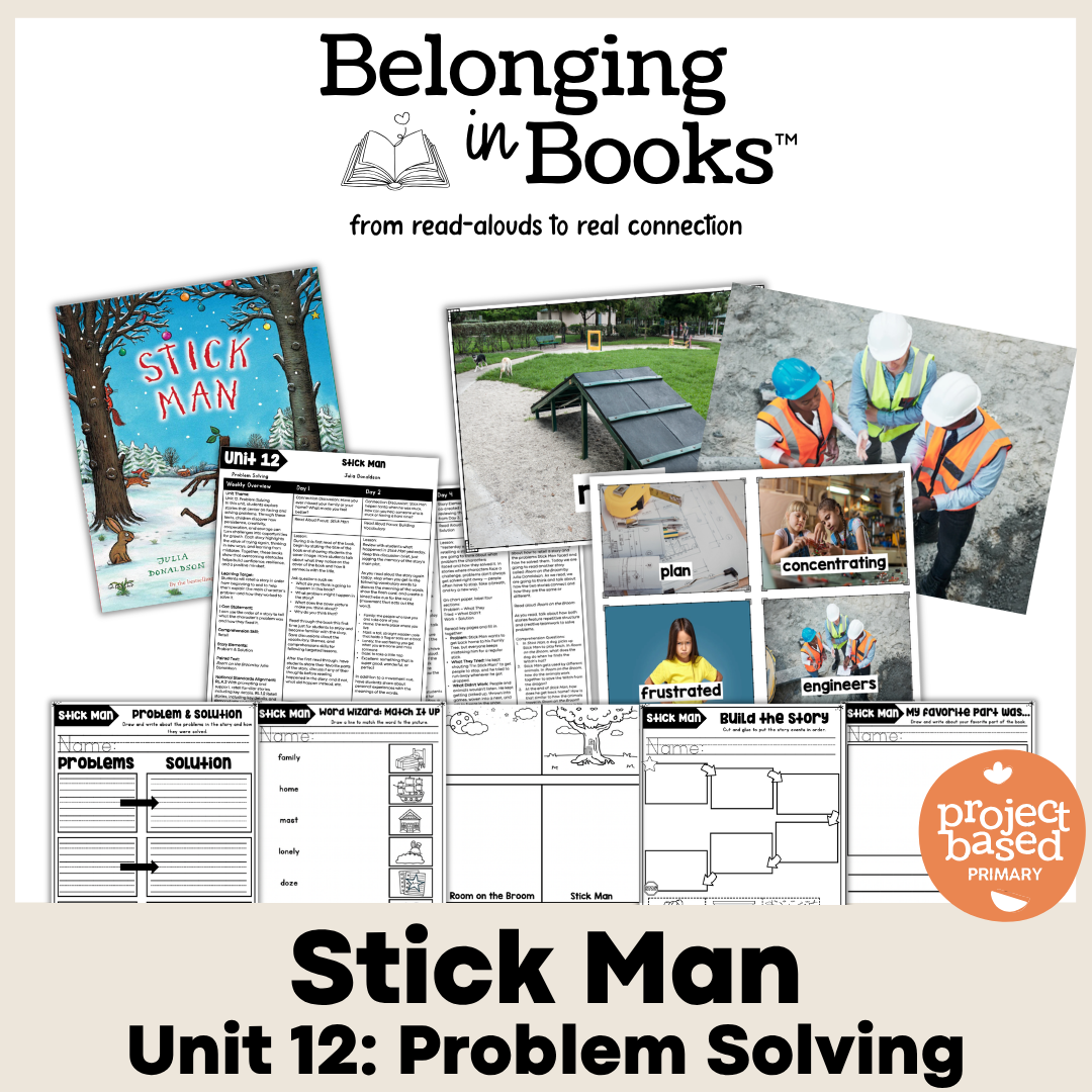 Unit 12: Problem Solving Belonging in Books™ Bundle