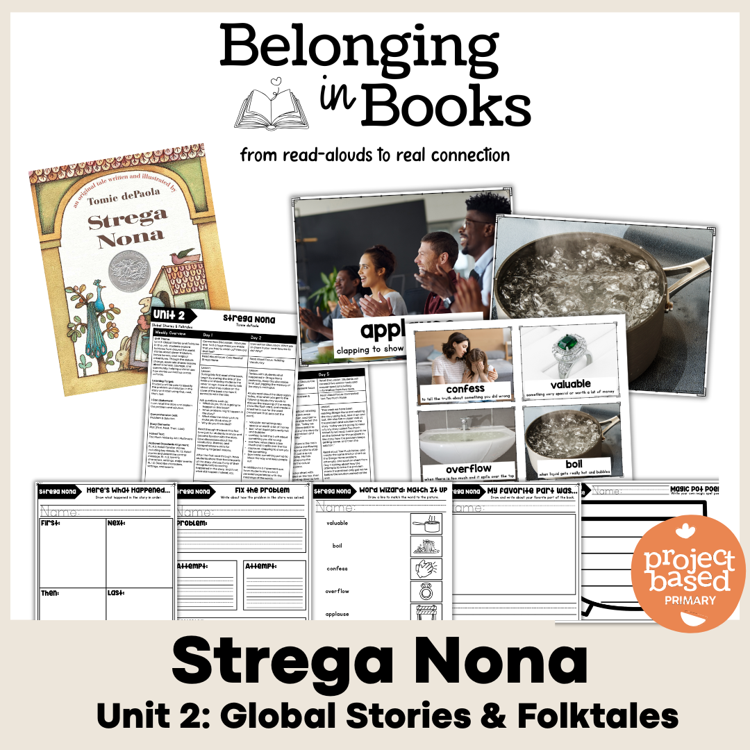 Unit 2: Global Stories & Folktales Belonging in Books™ Bundle