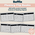 Suffixes Fluency Flip Book