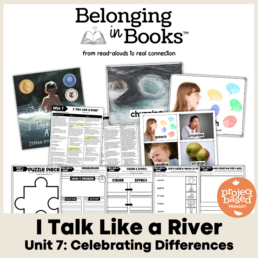 Unit 7: Celebrating Differences Belonging in Books™ Bundle