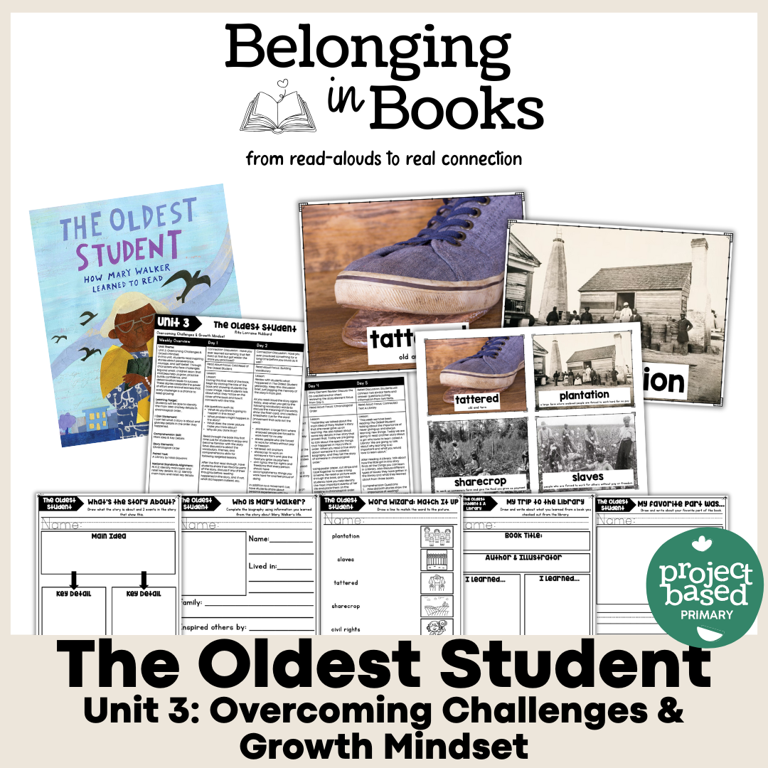 Unit 3: Overcoming Challenges & Growth Mindset Belonging in Books™ Bundle