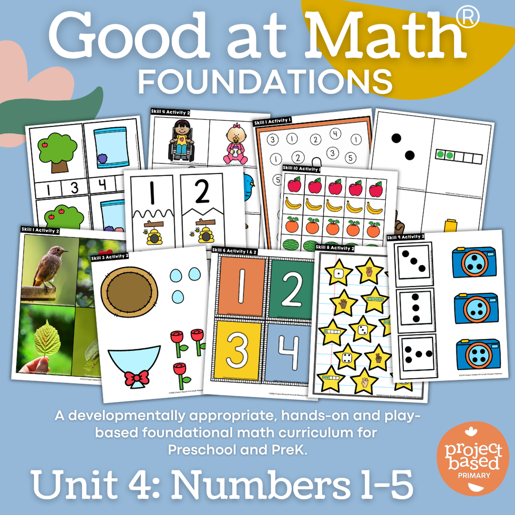 Good at Math® Foundations Unit 4: Numbers 1-5