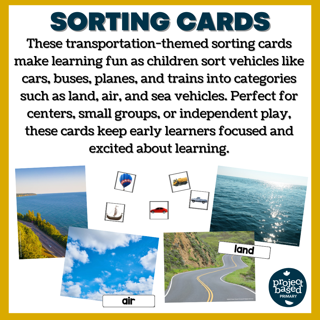 Air, Land, & Sea Vehicle Sort