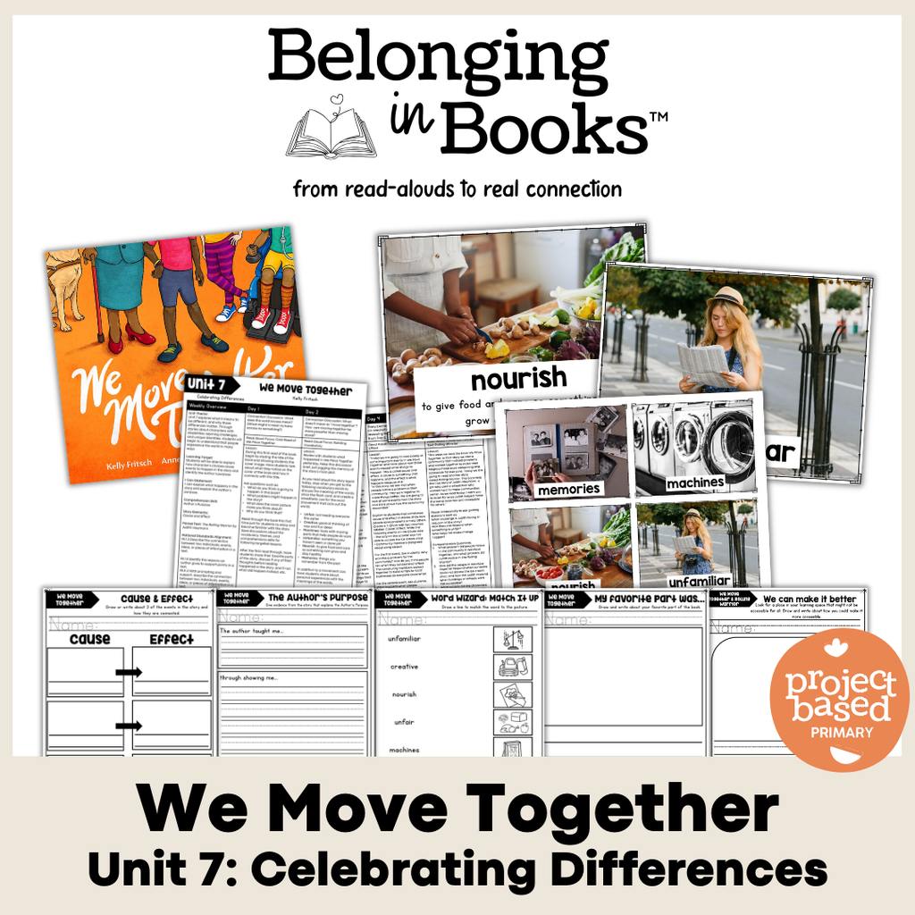 Unit 7: Celebrating Differences Belonging in Books™ Bundle
