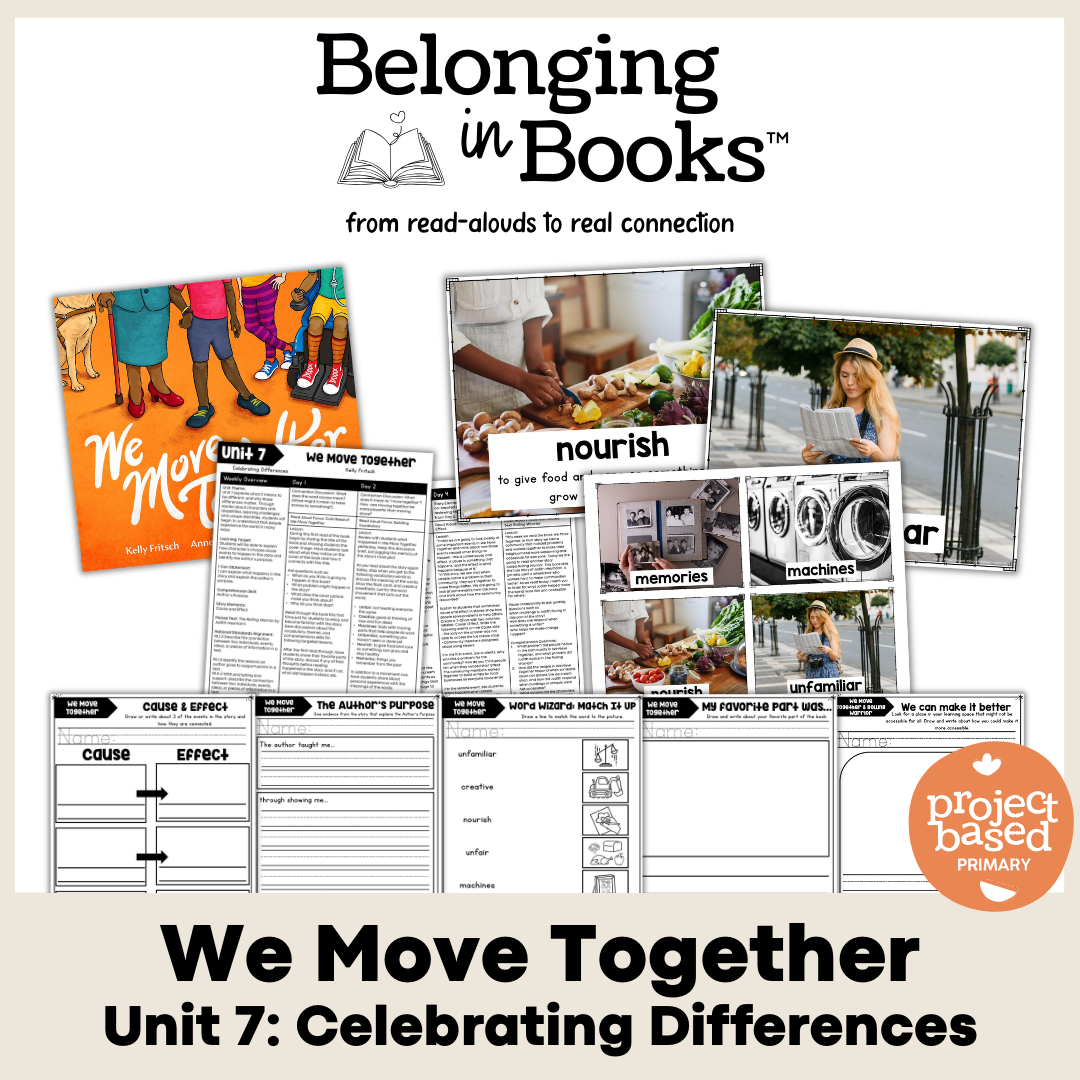 Unit 7: Celebrating Differences Belonging in Books™ Bundle