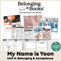 My Name is Yoon Belonging in Books™ Reading Comprehension Week-Long Unit